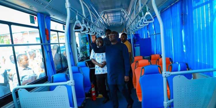 bawumia-launches-tap-and-go;-says-diversion-of-funds-with-state-owned-intercity-buses-is-gone