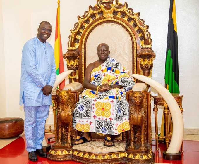 finance-minister-amin-adam-seeks-asantehene’s-blessings