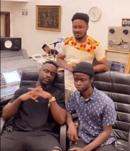 sarkodie-links-up-with-safo-newman-in-studio-for-potential-collaboration