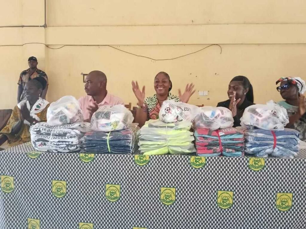 lordina-mahama-supports-jema-shs-with-jerseys-and-football