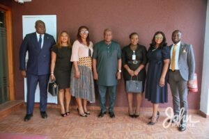 wigwe’s-death:-access-bank-delegation-visits-mahama-to-officially-inform-him
