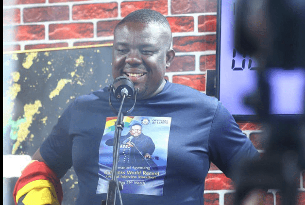 gwr:-barima-kaakyire-agyemang-quits-longest-interview-marathon-due-to-medical-reasons