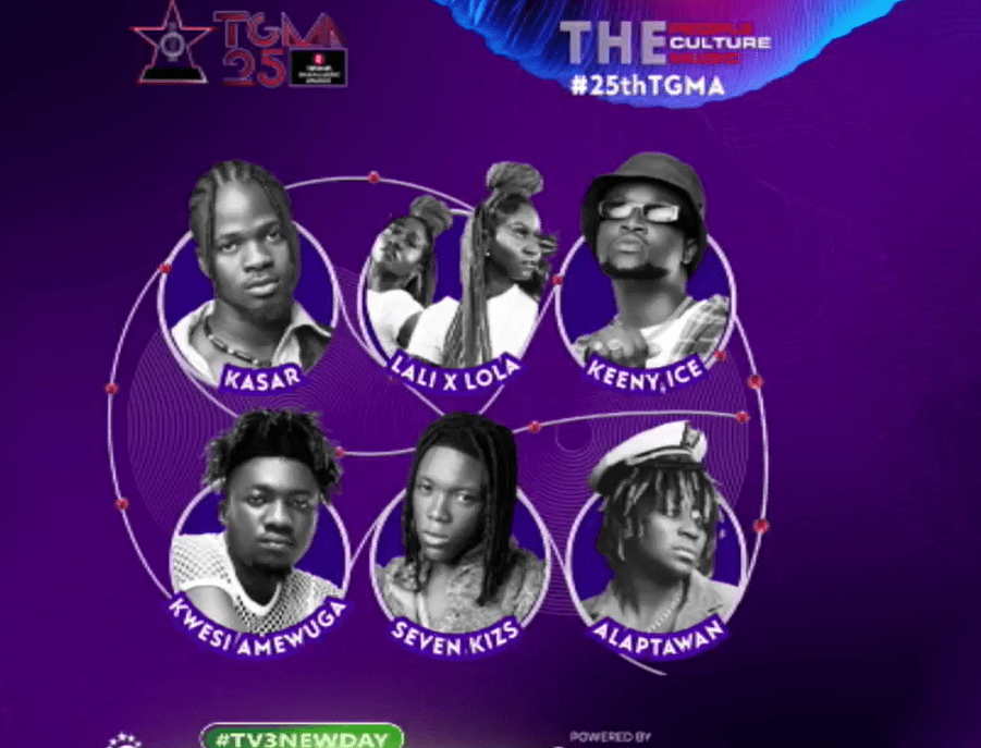 tgma-2024:-unsung-artiste-of-the-year-nominees-unveiled-on-tv3’s-new-day