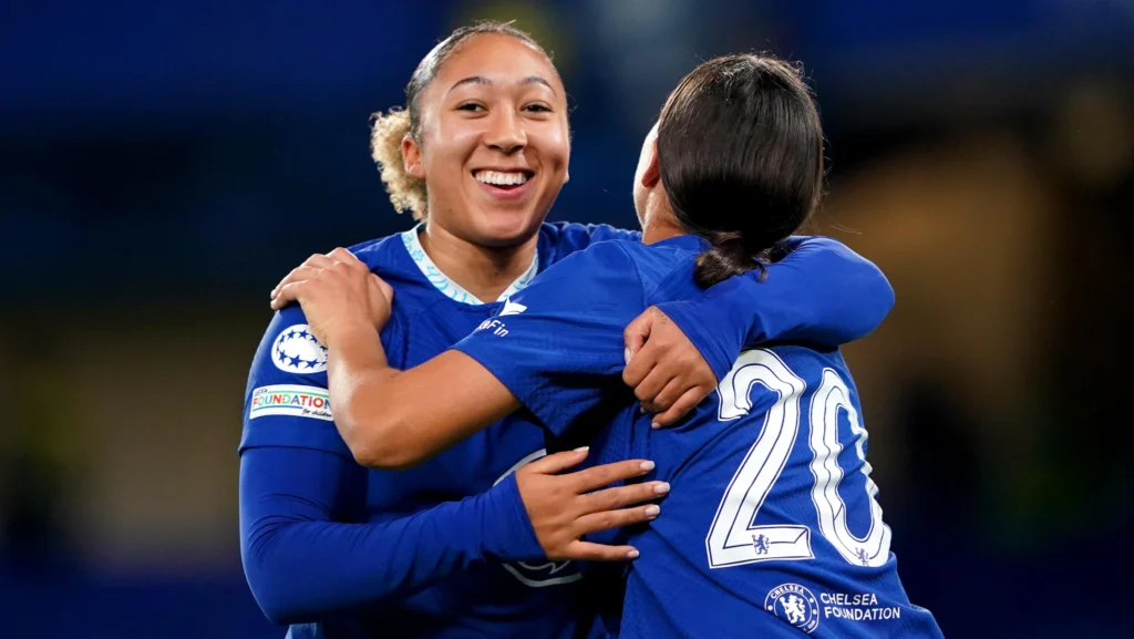 chelsea-end-barcelona’s-unbeaten-streak-with-crucial-victory-in-women’s-champions-league