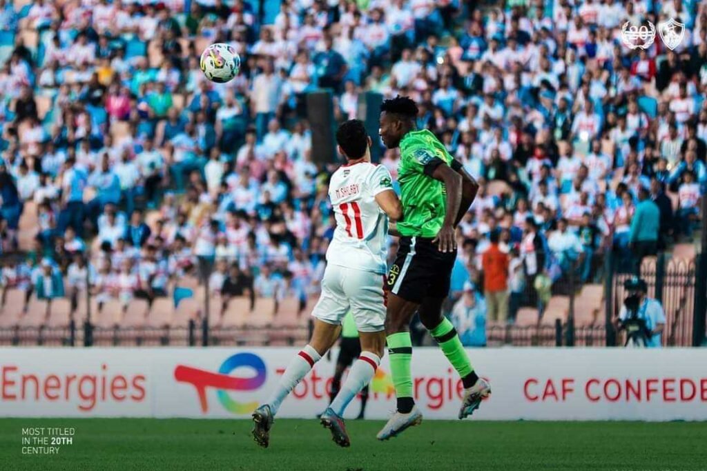 caf-confederation-cup:-dreams-fc-deny-zamalek-first-leg-advantage-with-impressive-performance