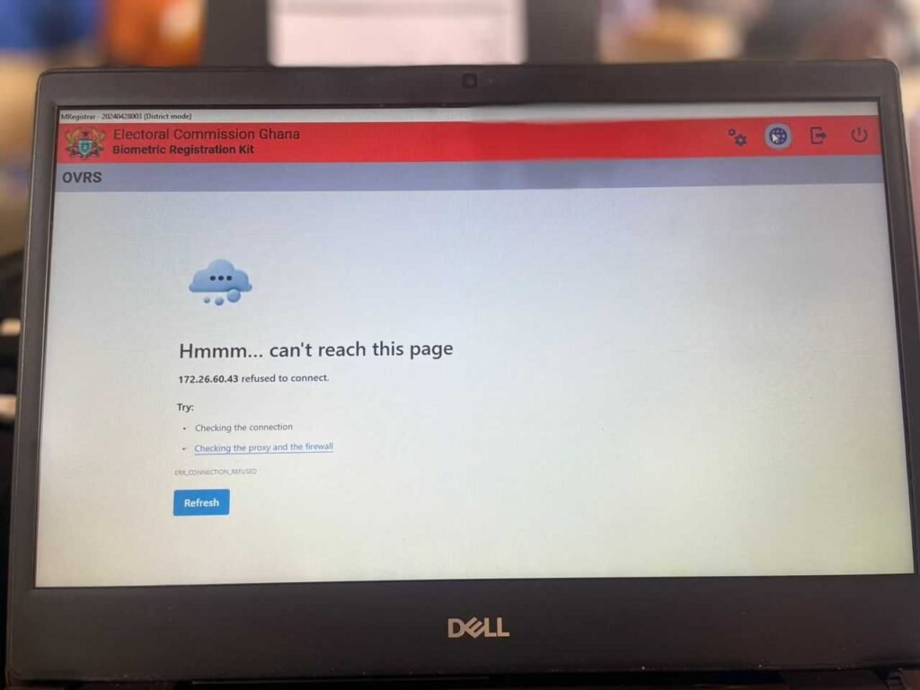 limited-voter-registration:-system-glitches-resurface-at-some-centres-in-accra