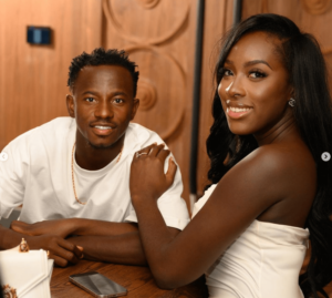 black-stars-winger-yaw-yeboah-proposes-to-thomas-partey’s-ex-girlfriend