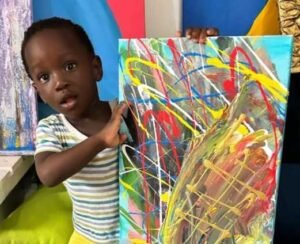 gwr-confirmed:-1-year-old-ghanaian-becomes-youngest-male-artist-record-holder