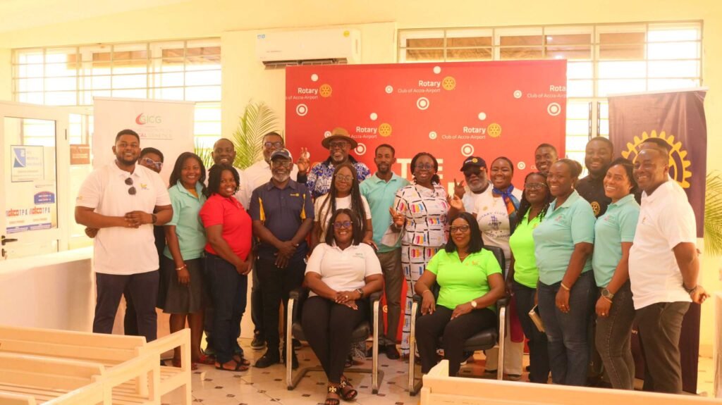 accra-airport-rotary-club-refurbishes-korle-bu-sickle-cell-clinic
