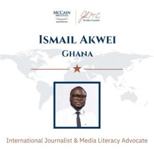 ghanaian-journalist-ismail-akwei-selected-for-2024-mccain-global-leaders-programme