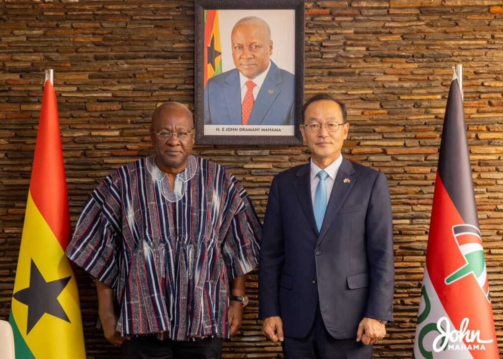 mahama-holds-discussions-with-korean-ambassador