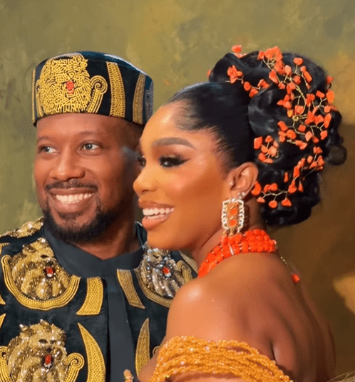 we-dated-for-two-months-before-he-proposed-–-actress-sharon-ooja-shares-love-story