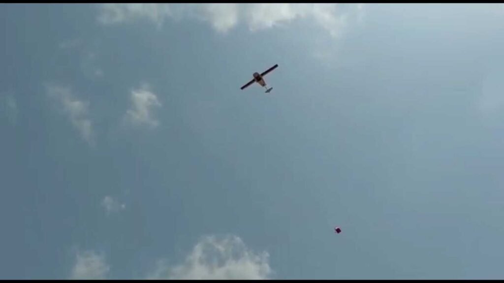 bece-2024:-drone-used-to-transport-exam-materials-to-hard-to-reach-areas-in-afram-plains