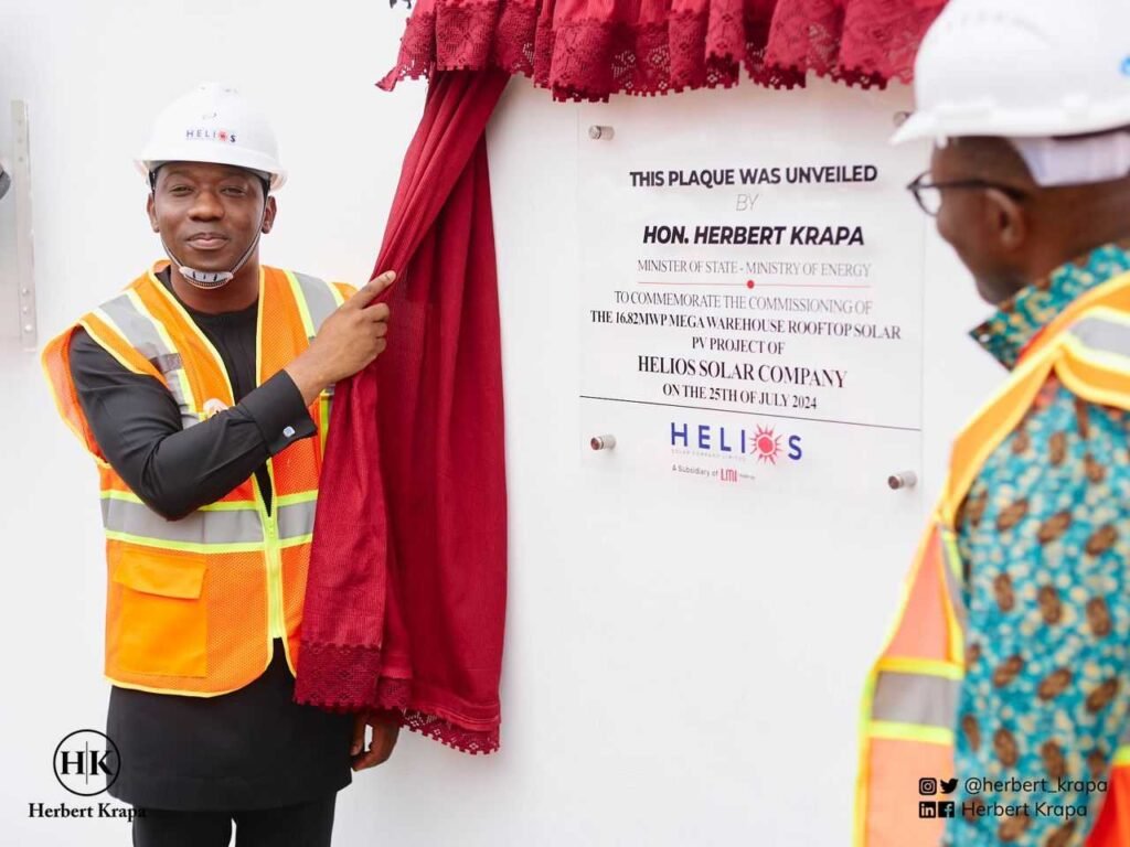herbert-krapa-commissions-16.8-megawatts-photovoltaic-solar-plant-for-tema-free-zones-enclave