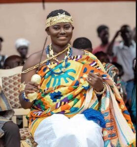 afua-asantewaa-enstooled-as-nkosouhemaa-of-breman-essiam-in-central-region