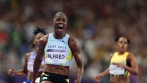 julien-alfred-wins-saint-lucia’s-first-olympic-gold-in-women’s-100m