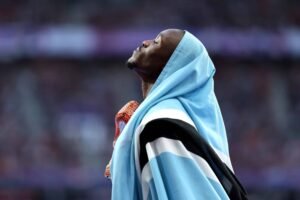 botswana-declares-public-holiday-to-celebrate-tebogo’s-200m-gold-at-paris-olympics