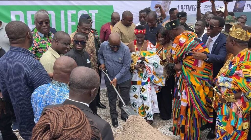akufo-addo-breaks-ground-for-the-development-of-ghana’s-integrated-petrochemical-complex