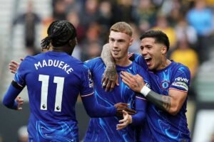 madueke’s-hat-trick-powers-chelsea-to-6-2-victory-over-wolves
